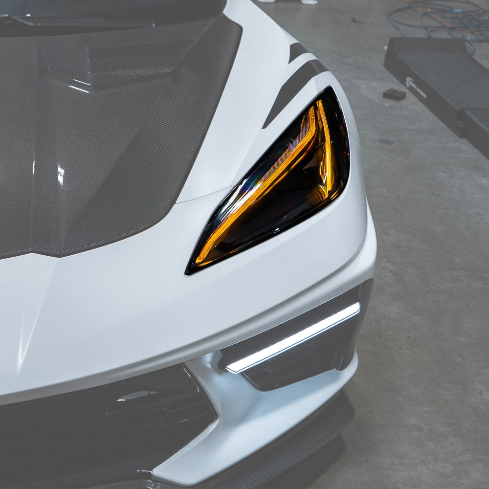 Corvette C8 GT Style Amber LED DRL Module Set