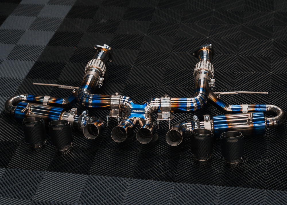 C8 Corvette Z06 / ZR1 / Grand Sport ActiveFlow Ti Titanium Valved Catback Exhaust