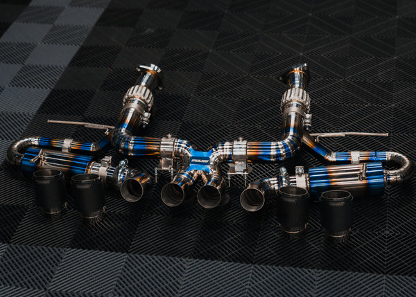 C8 Corvette Z06 / ZR1 / Grand Sport ActiveFlow Ti Titanium Valved Catback Exhaust