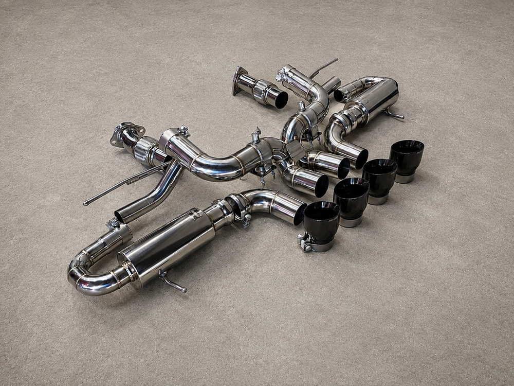 C8 Corvette Z06 / ZR1 / Grand Sport ActiveFlow SS Stainless Steel Valved Catback Exhaust