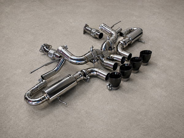 C8 Corvette Z06 / ZR1 / Grand Sport ActiveFlow SS Stainless Steel Valved Catback Exhaust