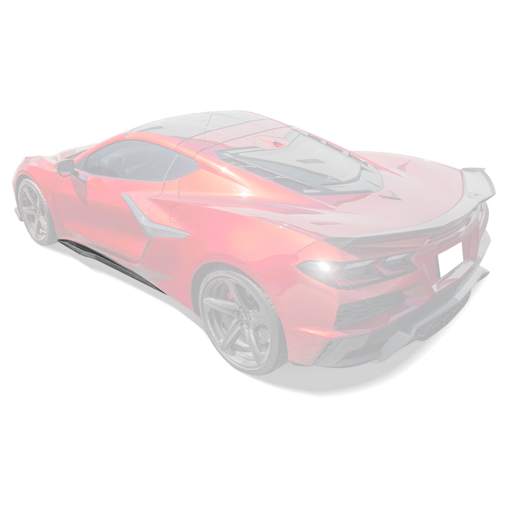 Chevrolet Corvette C8 Z06 / E-Ray DRY CARBON FIBER Side Skirts