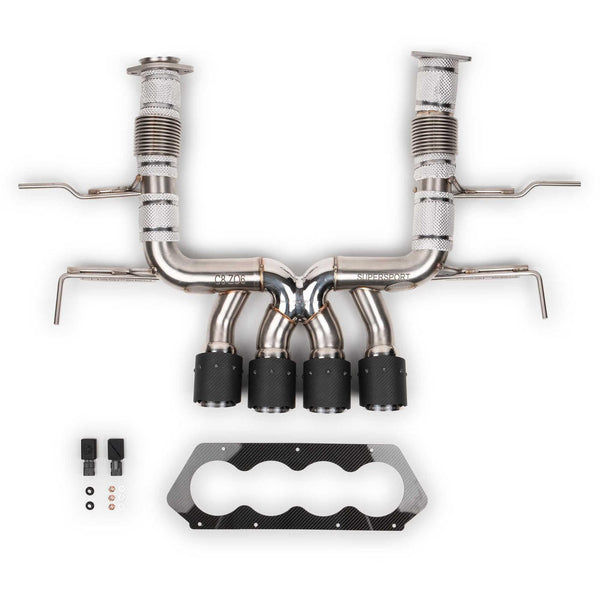 Fabspeed Chevrolet Corvette C8 Z06 Supersport X-Pipe Cat-Back Exhaust System (2023+) — product gallery image 9