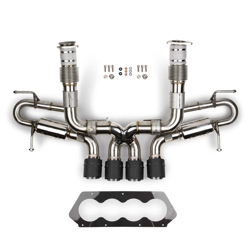 Fabspeed Chevrolet Corvette C8 Z06 Valved Cat-Back Exhaust System (2023+)