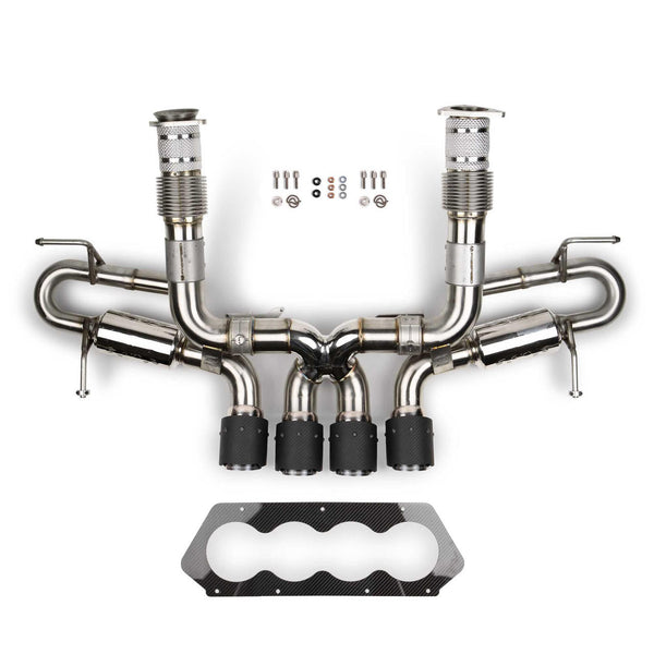 Fabspeed Chevrolet Corvette C8 Z06 Valved Cat-Back Exhaust System (2023+) — product gallery image 8