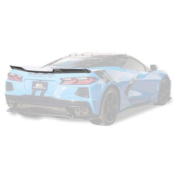 Z06 Visible Package Corvette C8 Stingray Rear Spoiler — product photo 1