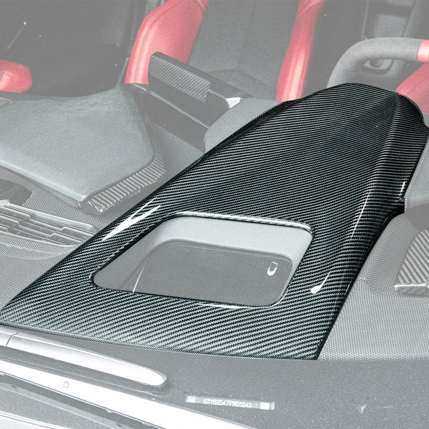 Corvette C8 DRY CARBOn FIBER Upper Dashboard Instrument Panel Cover