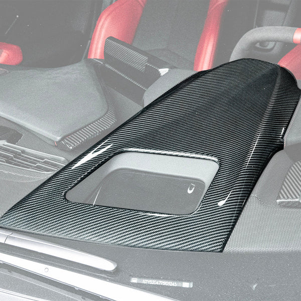 Corvette C8 DRY CARBOn FIBER Upper Dashboard Instrument Panel Cover — product photo 1