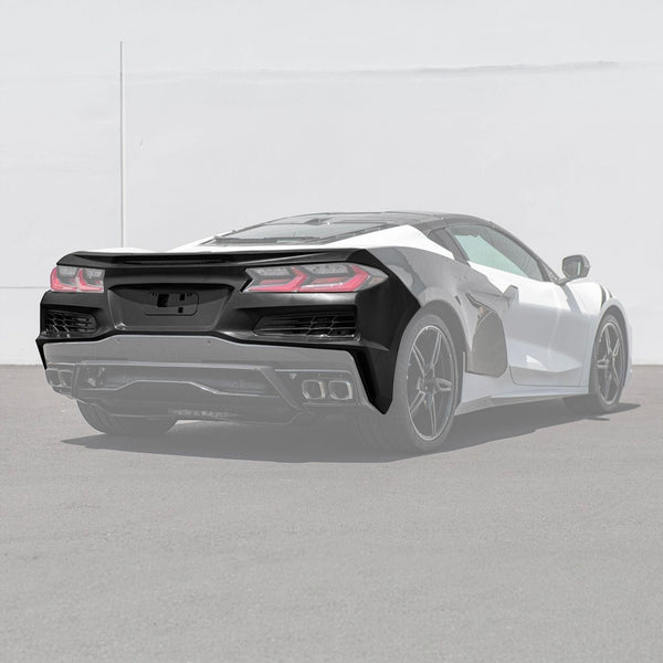 Corvette C8 Stingray Z06 Style Full Rear Bumper Conversion Kit — product photo 1