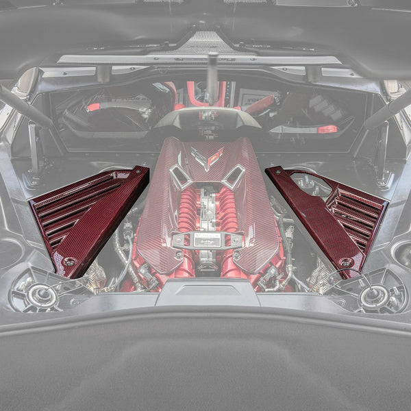 Corvette C8 Coupe Engine Bay Panel Cover — product photo 1