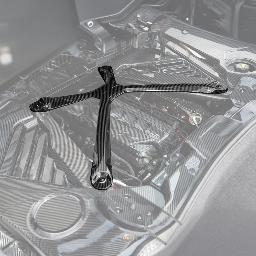 Chevrolet Corvette C8 DRY CARBON FIBER X-Brace