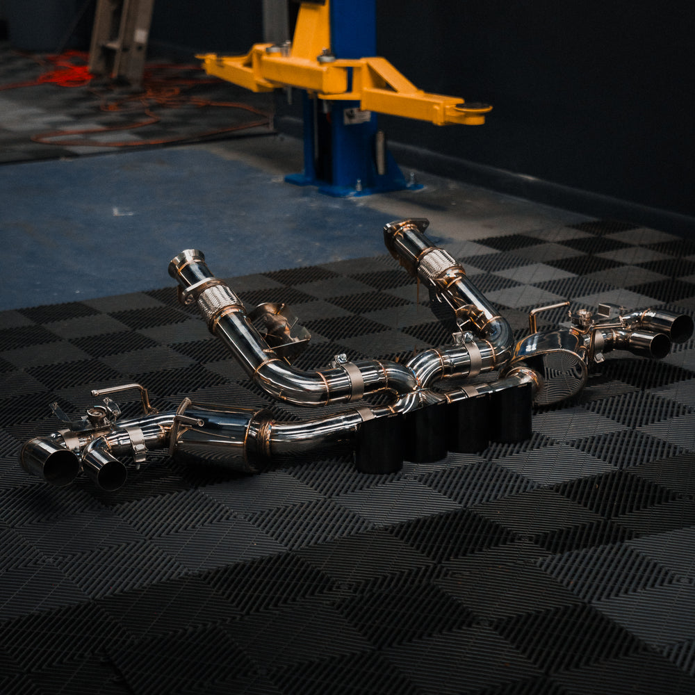 C8 Corvette Stingray / E-Ray ActiveFlow SS Stainless Steel Valved Catback Exhaust