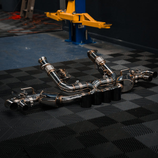 C8 Corvette Stingray / E-Ray ActiveFlow SS Stainless Steel Valved Catback Exhaust