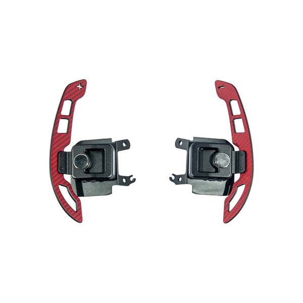 Corvette C8 Carbon Fiber Steering Wheel Magnetic Paddle Shifters — product photo 1