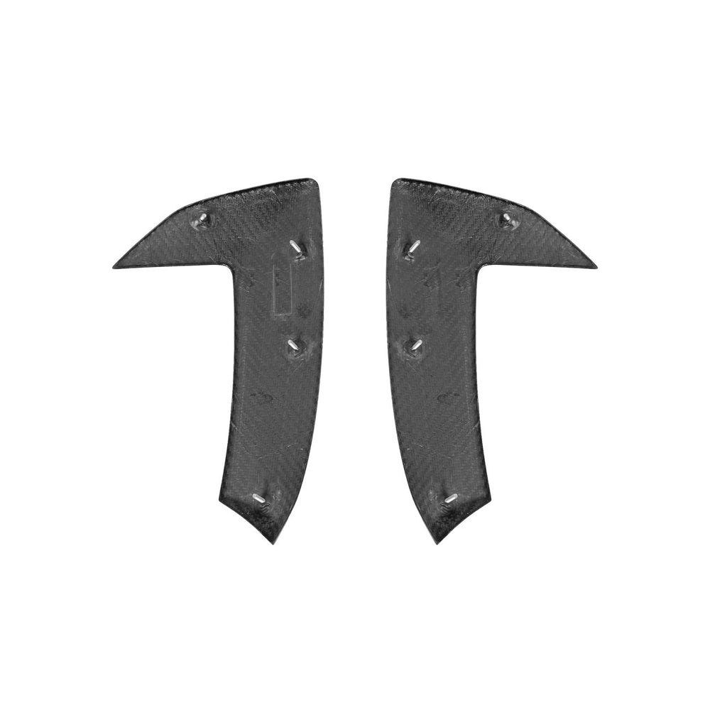 Corvette C8 Carbon Fiber GM Factory Style Replacement Side Door Scoops