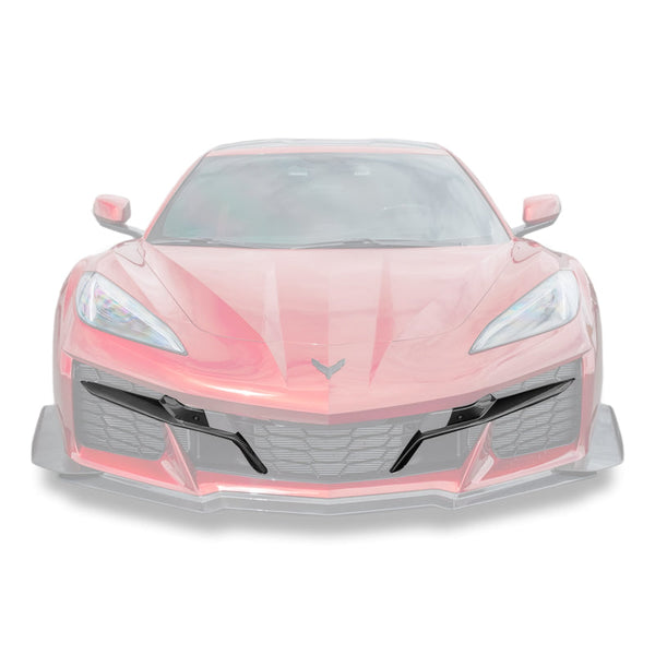 Chevrolet Corvette C8 Z06 DRY CARBON FIBER Front Grille Insert — product photo 1