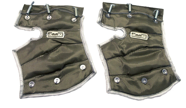 Kooks Heat Shield Blankets for Ultra-GREEN Connections — C8 Stingray & E-Ray — manufacturer photo 1