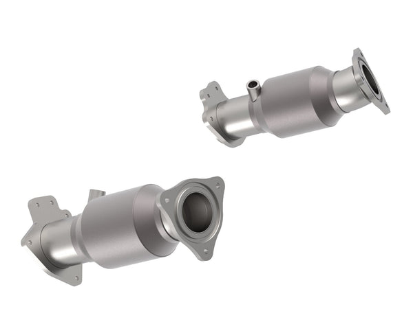 Kooks 3" Super Street Ultra-GREEN Catted Connections — C8 Stingray & E-Ray — manufacturer photo 1