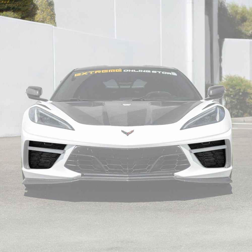 Corvette C8 Front Bumper Lower Air Inlet Mesh Grille Guards