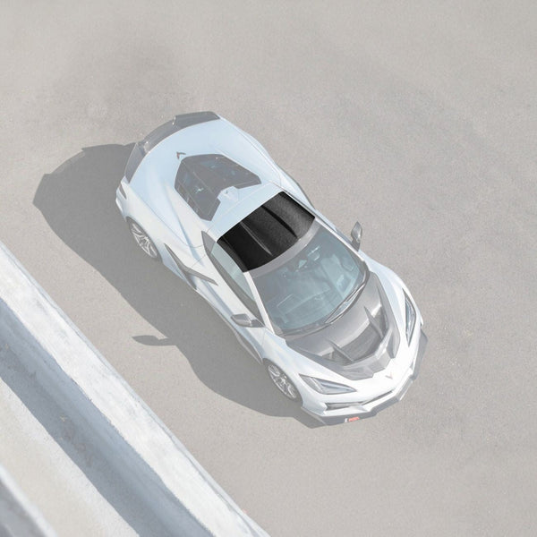 Corvette C8 Carbon Fiber GM Factory Style Double-Sided Replacement Removable Targa Roof Panel — product photo 1