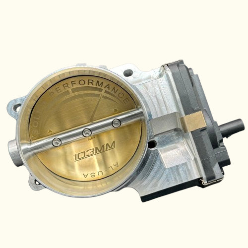 Soler 103mm "LTX" Throttle Body — C8 Stingray & E-Ray (Ported Manifold) — manufacturer photo 1